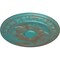 Ekena Millwork Exeter Ceiling Medallion (Fits Canopies up to 3 1/8"), 17 3/4"OD x 1 1/8"P, Copper Green Patina CM17EXCGS - alternate 3